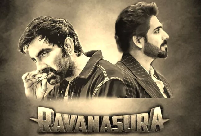 Akkineni Sushanth First Look Out From Ravanasura Movie - Sakshi