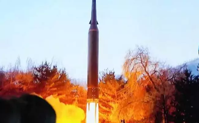 Ballistic Missile Fired Eastern sea Second In Week North Korea - Sakshi