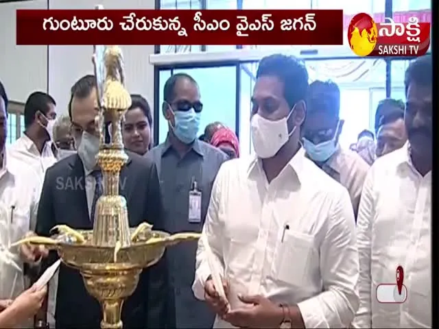 cm jagan inaugurated itc five star hotel in guntur