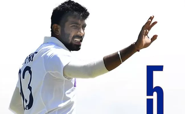 Ind Vs Sa 3rd Test: Jasprit Bumrah Heroics 5 Wicket Haul Give India Lead - Sakshi