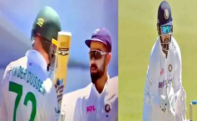 Virat Kohli Defend Rishabh Pant After Exchange With Rassie Van Der Dussen - Sakshi