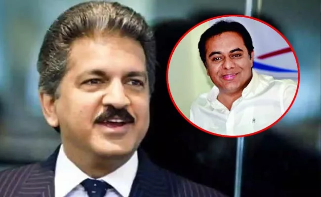 Anand Mahindra Thanks KTR For Formula E Take Place In Hyderabad - Sakshi