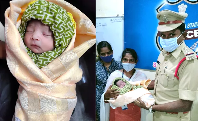 20 Days Old Baby Girl Found abandoned At Secunderabad Railway Station - Sakshi