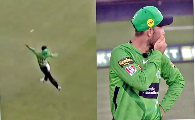 BBL 2021: Glenn Maxwell Grabs Stunner Shocks Himself Fantastic Catch - Sakshi