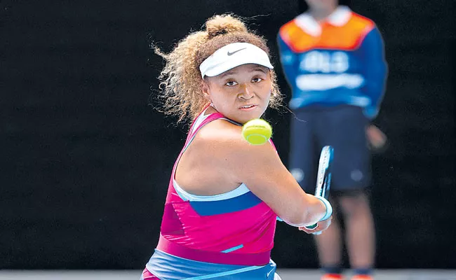 Australian Open: Naomi Osaka showcases power game in opener - Sakshi