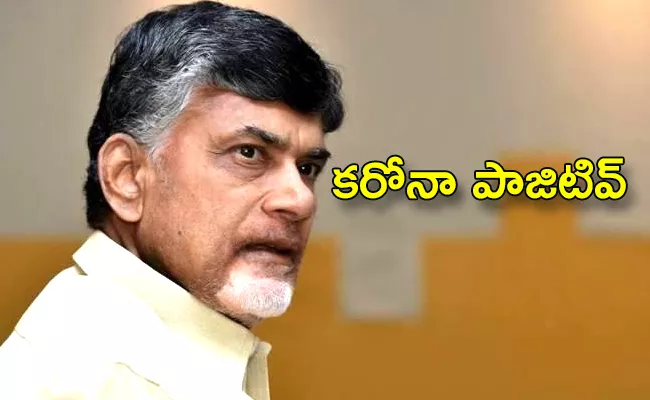 TDP President N Chandrababu Naidu Tests Covid19 Positive - Sakshi