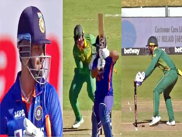 Quinton De Kock Surprises Rishabh Pant With His Swiftness Behind The Stumps - Sakshi