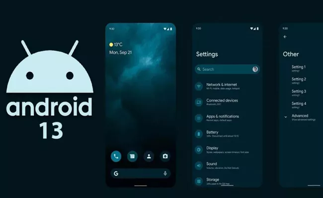 Android 13 Details Leaked online - Sakshi