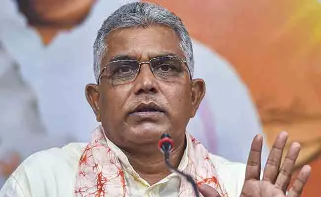 BJP Dilip Ghosh Criticise TMC Focus West Bengal Instead Goa Tripura - Sakshi