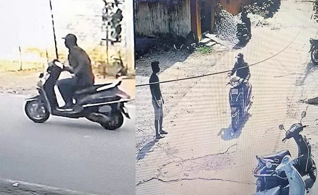 Hunt On For Chain Snatcher Who Struck At Five Places in Hyderabad - Sakshi