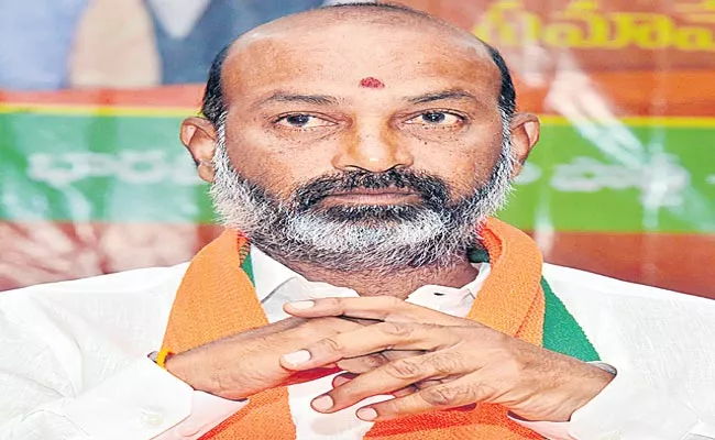 BJP Bandi Sanjay Demands Notification For Group 1 2 And 3 Posts - Sakshi