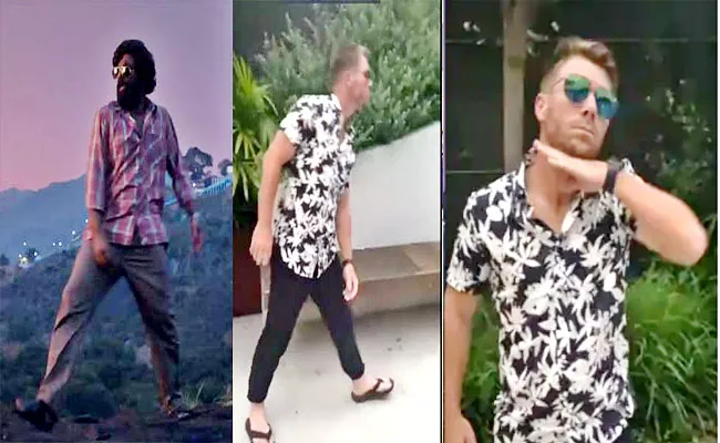 David Warner Recreates Allu Arjun Puspha Movie Srivalli Song Step Viral - Sakshi