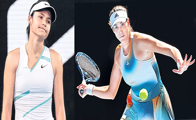 US Open champ Raducanu loses, Muguruza bows out - Sakshi