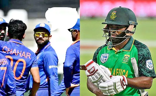 Virat Kohli-Teammates Abusive Send-Off Temba Bavuma Caught On Stump Mic - Sakshi