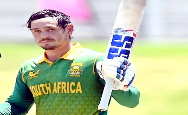 Quinton de Kock 6th ODI Century VS India Ahead IPL 2022 Mega Auction - Sakshi