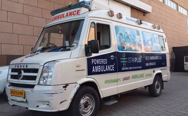 Hyderabad Ambulance Services Start Up StanPlus Creates New Trend - Sakshi