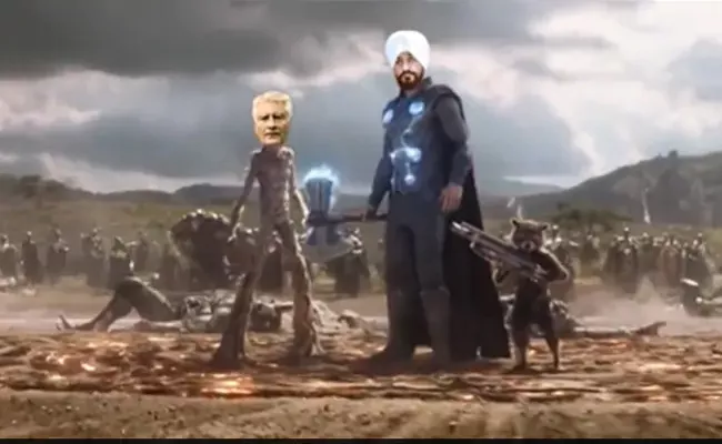 Congress Inspire From Hollywood Movie Avengers In New Campaign - Sakshi