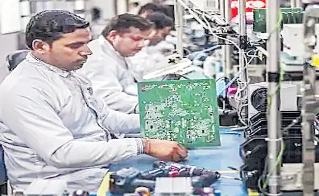 high tariffs on electronic gears may negate PLI gains - Sakshi