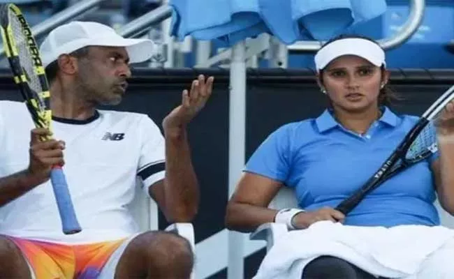 Sania Mirza, Rajeev Ram Lose Quarterfinal Match In Australian Open - Sakshi