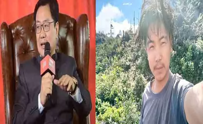 China To Release Missing Arunachal Youth Says Kiren Rijiju - Sakshi