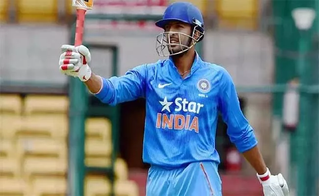 India Squad For WI Series: No Place For Rishi Dhawan - Sakshi