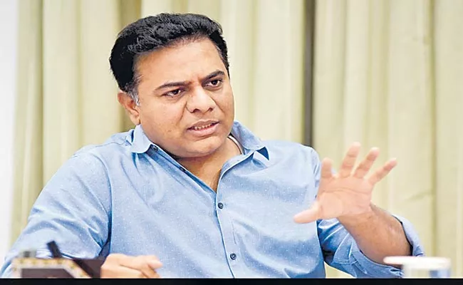 KTR Seeks National Urban Employment Guarantee Scheme For Urban Poor - Sakshi