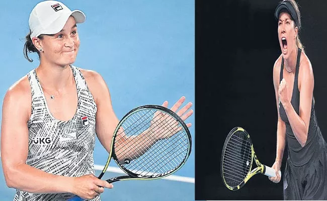 Australian Open Womens Singles: Ashleigh Barty And Collins Will Meet In Final - Sakshi