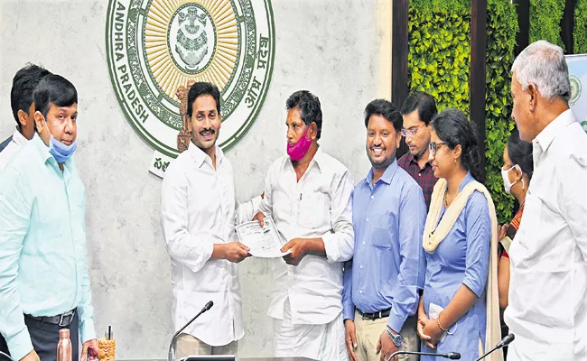 CM Jagan Says Revolutionary changes with village and ward secretariats - Sakshi