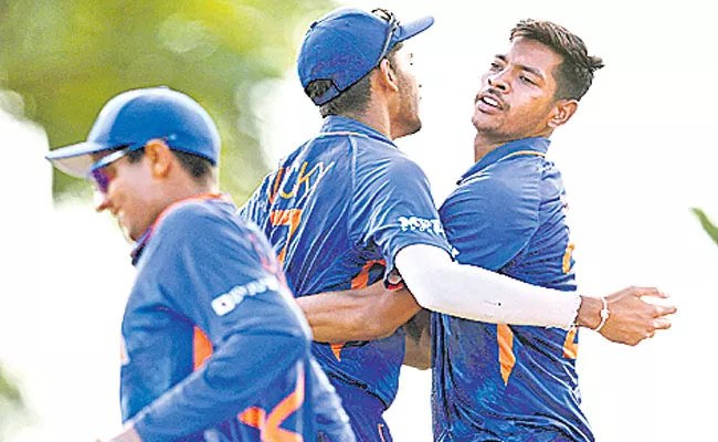 ICC U-19 World Cup 2022: India Beat Bangladesh by Five Wickets to Enter Semi-finals - Sakshi