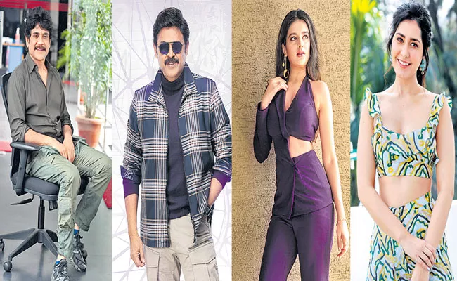 Venkatesh, Nagarjuna, Rashi Khanna, Nidhi Agarwal enter to bollywood after long time - Sakshi