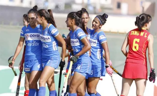 India Beat China In Womens Hockey Pro League - Sakshi