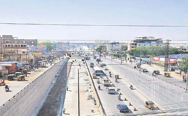 LB Nagar Underpass Bridge To Be Open For Public From February - Sakshi