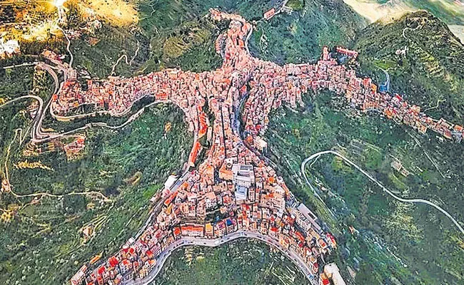 Italy: Centuripe Town Shaped Like Person, Interesting Facts - Sakshi