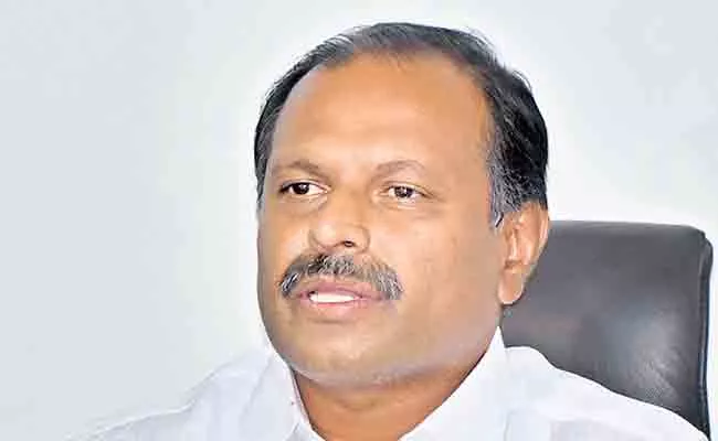 Chief Whip Gadikota Srikanth Reddy Comments On Chandrababu Naidu Over Amaravati - Sakshi