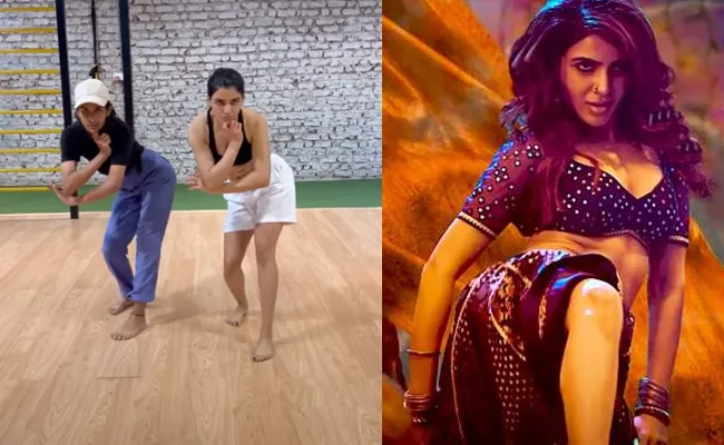 Samantha Pushpa Oo Antava Oo Oo Antava Song Behind The Scenes Video - Sakshi