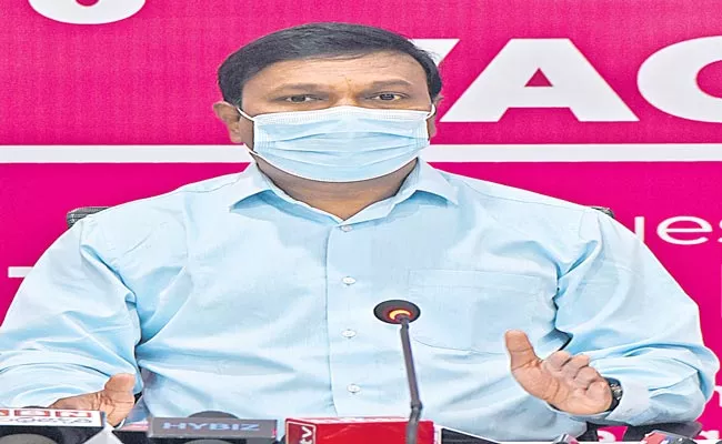 Omicron Cases Behind Massive COVID Surge In Telangana: DPH - Sakshi