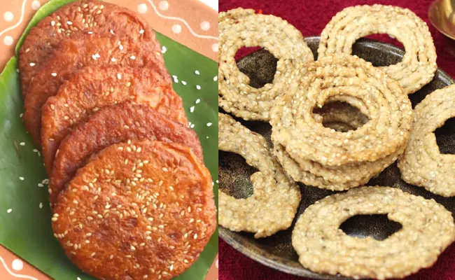 Sankranti Special Recipes: Sakinalu Health Benefits Of Sesame Jaggery - Sakshi