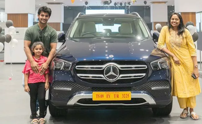 Aadi Sai Kumar Buys Benz Car, Pics Goes viral - Sakshi