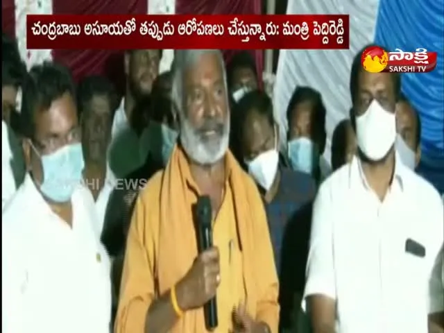 Minister Peddireddy Ramachandra Reddy Fires On Chandrababu