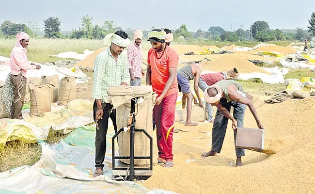 Grain Purchase In Telangana - Sakshi