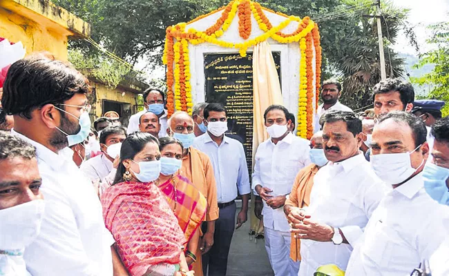 Foundation stone laid for 50 bed hospital at Penumuru - Sakshi