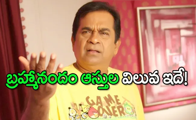 Do You Know About Brahmanandam Assets, Details Inside - Sakshi