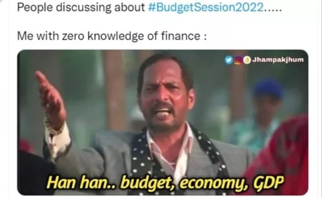 Middle Class memes flood Internet after Nirmala Sitharaman presents Budget 2022 - Sakshi