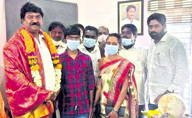 Andhra Pradesh Government given Rebirth for son of TDP leader - Sakshi