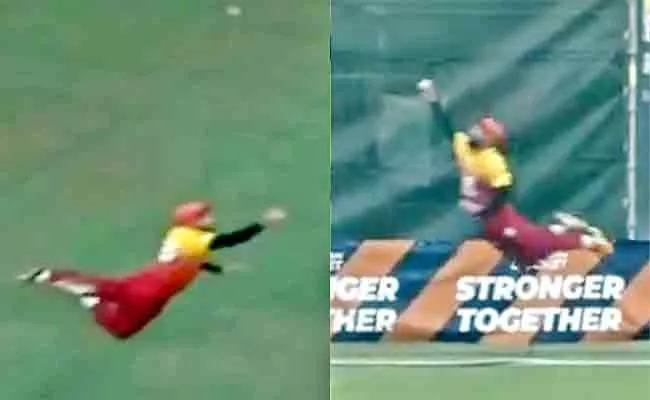 Hamid Shah Excellent One-Handed Catch European Cricket League 2022 - Sakshi