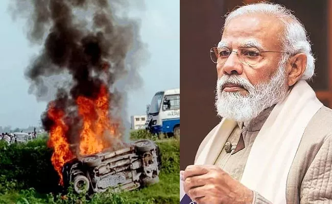 PM Modi Finally Reacts On UP Farmers Killing Incident - Sakshi