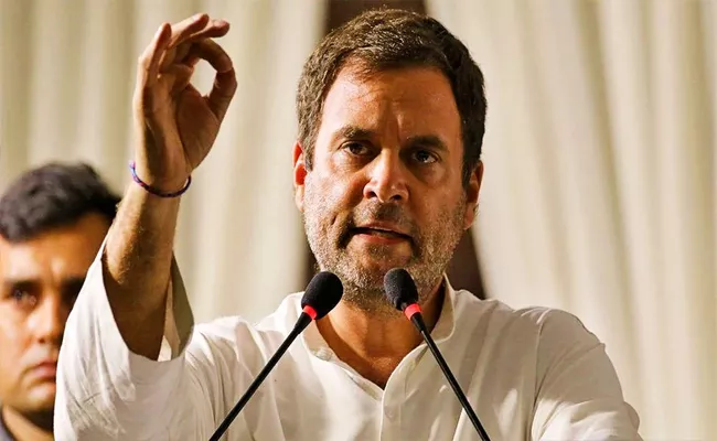 Rahul Gandhi Not Afraid Modi Under His Investigative Agencies  - Sakshi