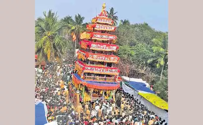 Antarvedi:Kalyana Mahotsavam held Antarvedi Temple East Godavari - Sakshi