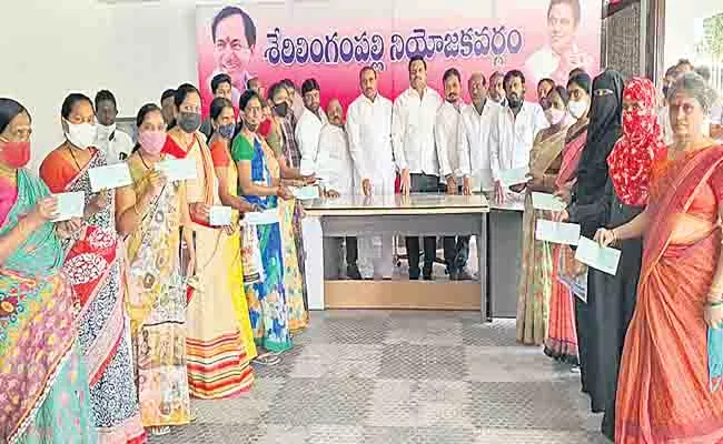 Telangana Govt Whip Arekapoodi Gandhi Says Govt Aim Welfare For Poor - Sakshi