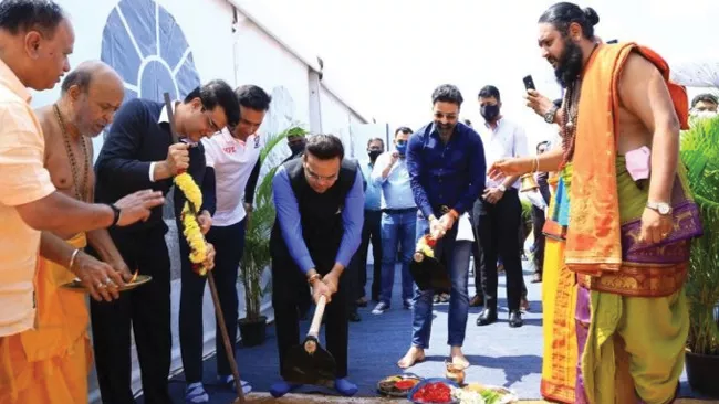 New NCA Work Begins Foundation Stone Laid By BCCI Bengaluru  - Sakshi